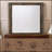Elettra Rustic Walnut Finish Mirror