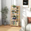 Ahseem 120cm H x 48cm W Ladder Bookcase