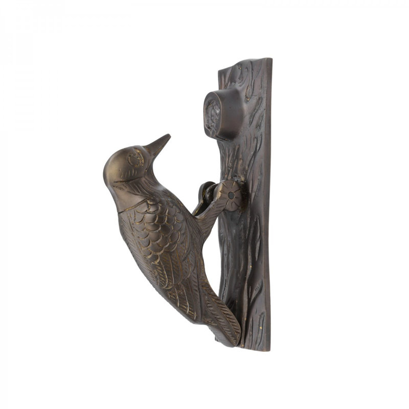 Quincaillerie de porte antique 6,5 pouces, Laiton antique