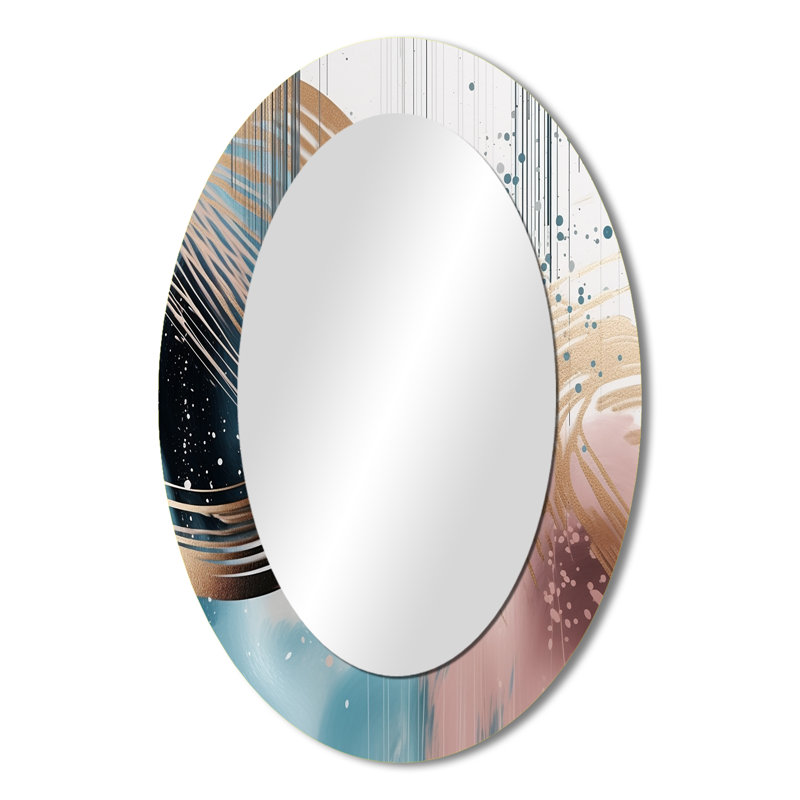 Miroir mural Whispers Of Marble I, 36 po x 24 po