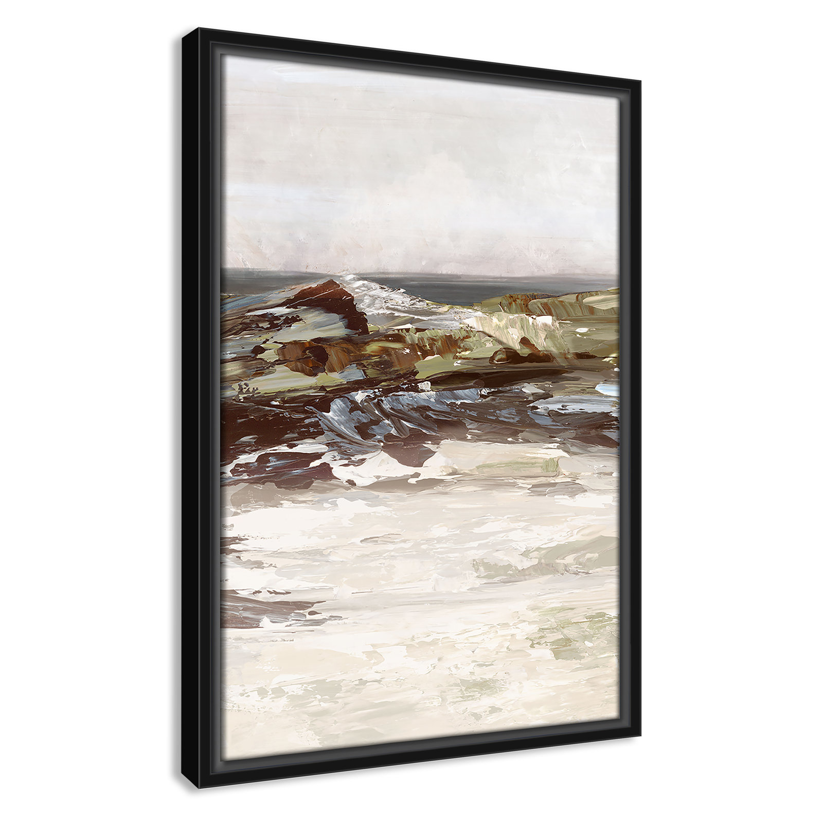 Conan "Stoney Peak" Print, 19.5" H x 13.5" W, Black