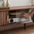 Black Walnut TV Stand and Coffee Table Set