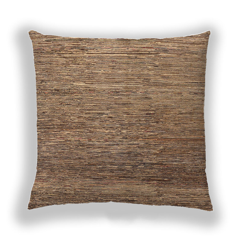 Coussin décoratif abstrait 253, Microsuède