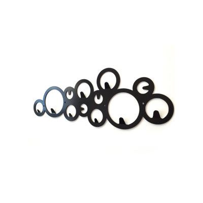Guanciale Steel Wall 8 - Hook Wall Mounted Coat Rack