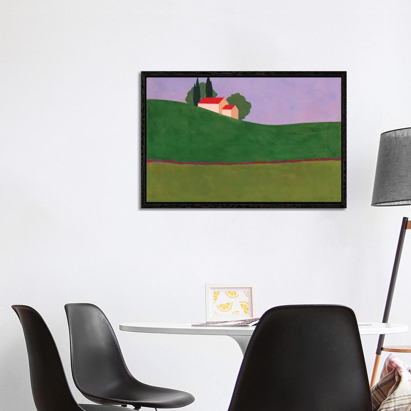 Taoz by Itzu Rimmer - Painting on Canvas, 101.6 cm H x 66.04 cm W, Black Framed
