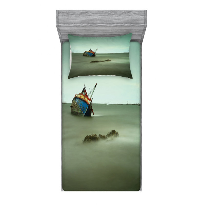Microfiber Sheet Set, Twin XL Sheet Set with Fitted Sheet