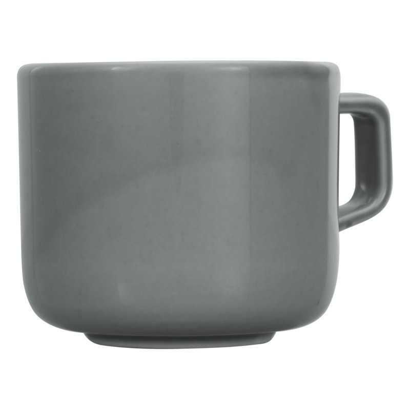 Chef Collection Porcelain China Dinnerware Set 18 Piece - Service for 6, Grey
