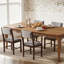 Ensemble de 4 chaises de cuisine de style rustique, ensemble de chaises de salle à manger-1409319582-1409319580