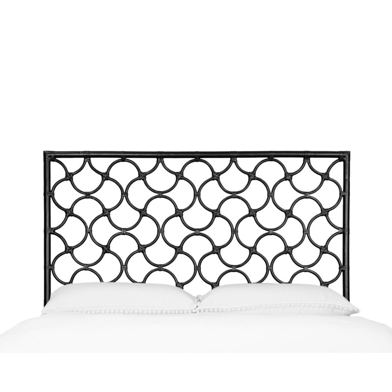 Mar Collection Headboard, Full / Double, Black