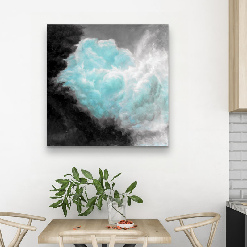 clouds - 32"x32" art on canvas