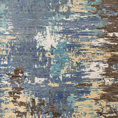 Tapis abstrait moderne 5086