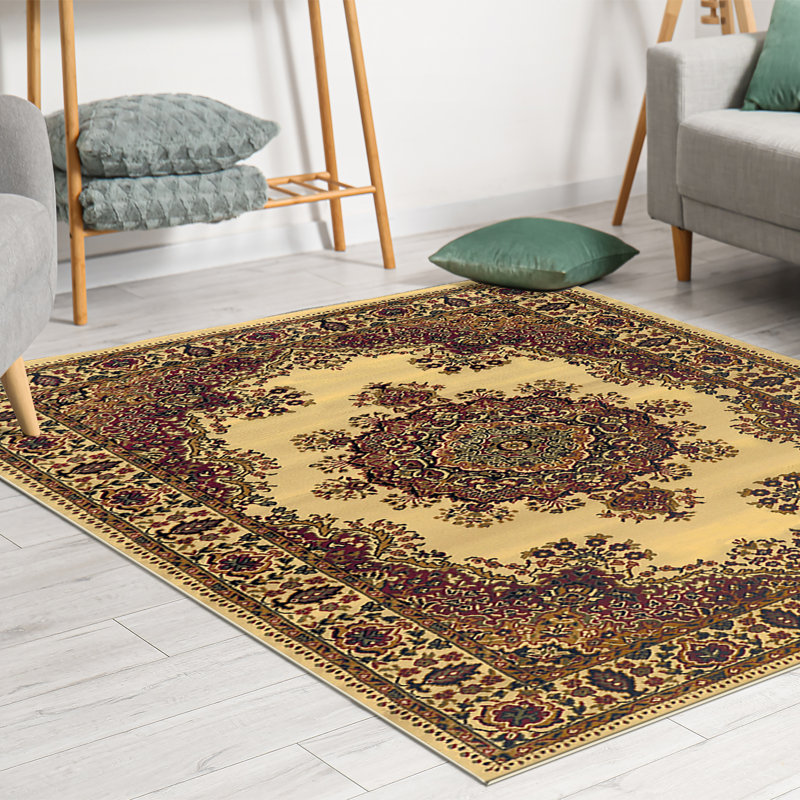  Tapis ivoire Rufina, Rectangle 3 pi 3 po x 4 pi 11 po