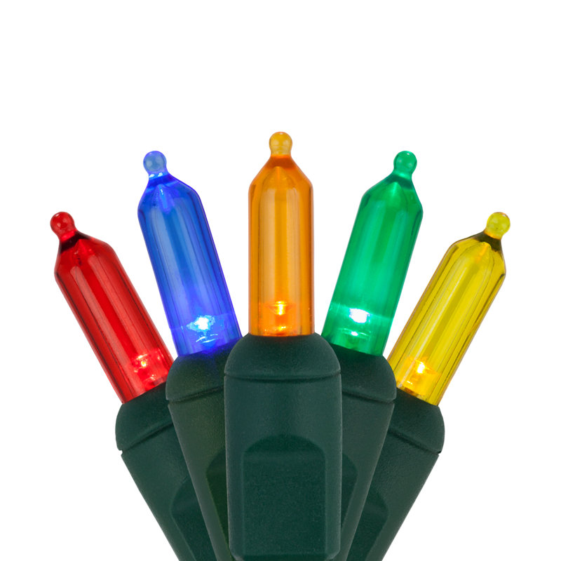 306'' LED String Lights, Blue/Red/Green