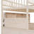 Twin XL Over Queen Bunk Bed With Integrated Shelving-123985981