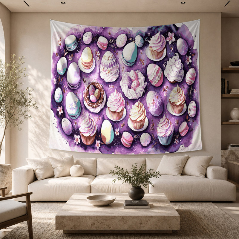 Tapisserie murale Desserts, 68 po x 80 po