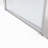 1 3/8" adjustment,universal pivot shower door, with 1/4" tempered glass finish