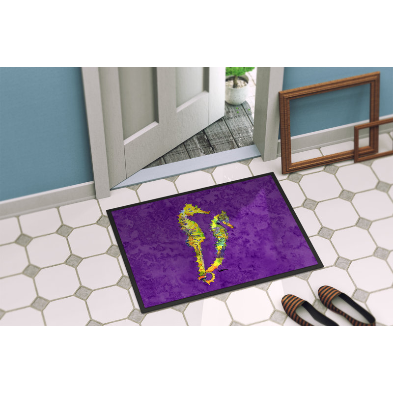 Synthetic Indoor Rug, Rectangle 1'6" x 2' 3"