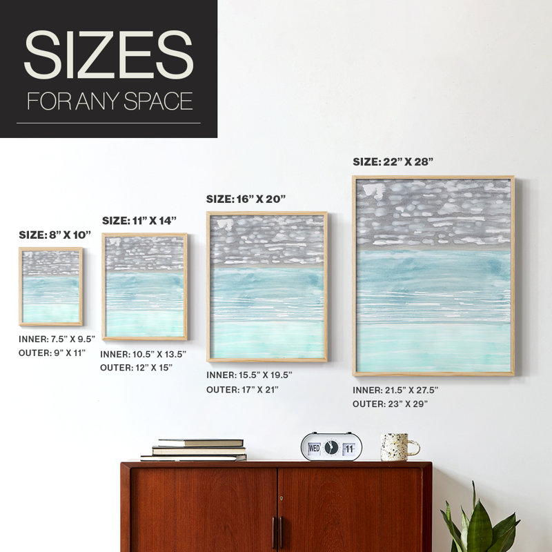HydrusphereII Framed Print - Solid Wood, 11" H x 9" W