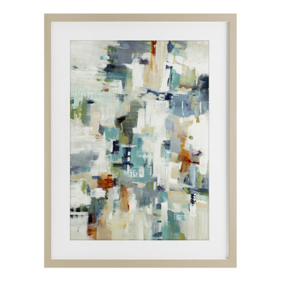 «Dynamic Dappled Expression», reproduction sous verre, conception de Lisa Ridgers