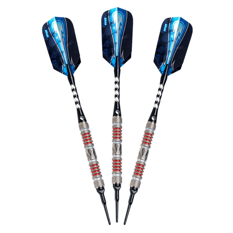 Anneaux rouges Viper Astro 80% tungstène à pointe souple 20 grammes, Rouge