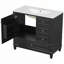Meuble-lavabo 36 po avec lavabo en céramique-164101534