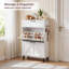 8 Pair Solid Wood Shoe Storage Cabinet
