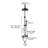 Complete Shower System with Rough in-Valve