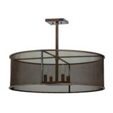 Cilindro 4 - Light Drum Chandelier