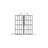 Frameless Tempered Glass Shower Screen - Modern Black Finish Perfect For Contemporary Wet-rooms