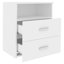Govanny 50cm W Manufactured Wood Bedside Table-1015370045