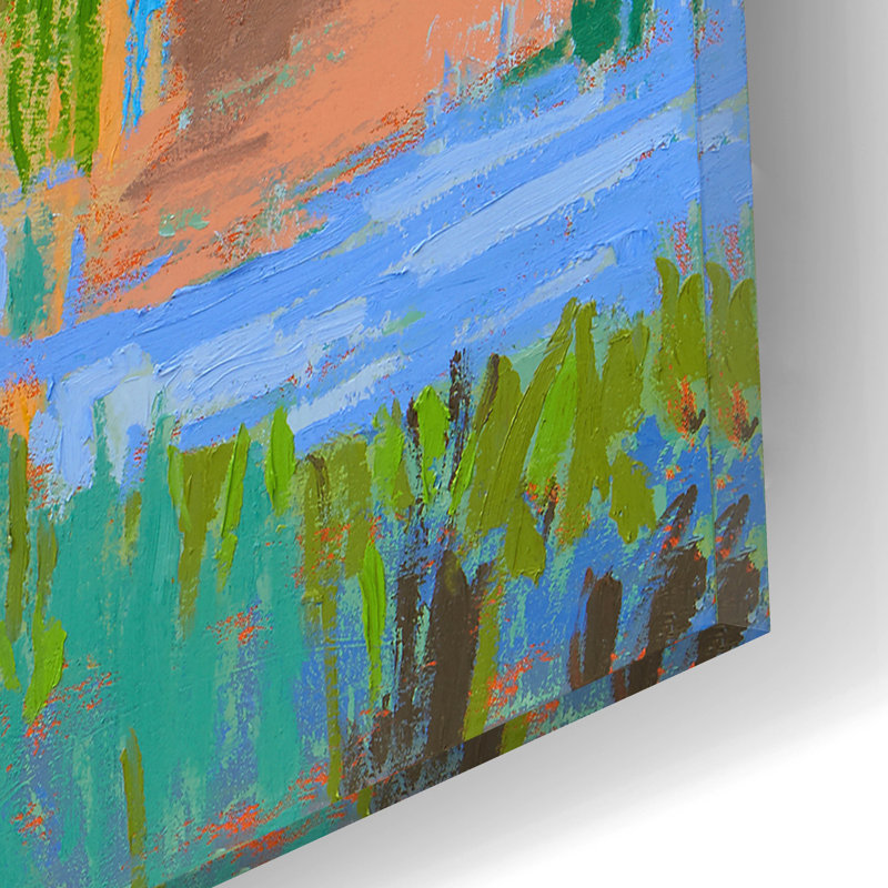«Southern Charm II» par Jane Schmidt, H 12 po x l 16 po