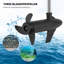 Moteur de pêche à la traîne de 25 kg (55 lb), arbre en acier inoxydable de 76 cm (30 po) – Moteur hors-bord électrique 12 V, 5 vitesses avant et 3 vitesses arrière avec affichage DEL, pour bateaux d'eau douce et d'eau salée-134493898