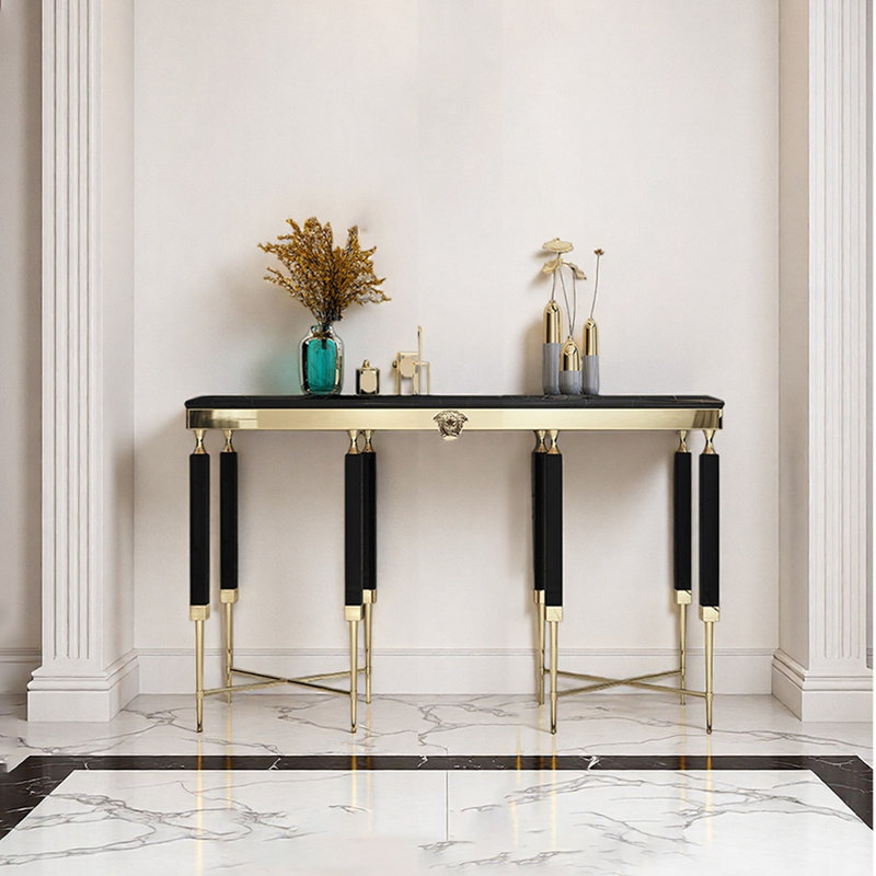 Console multifonctionnelle de luxe, H 33,46 po x l 47,24 po x P 15,75 po