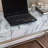 Kamblemore Metal Base Writing Desk
