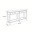 Console en bois de bouleau rustique