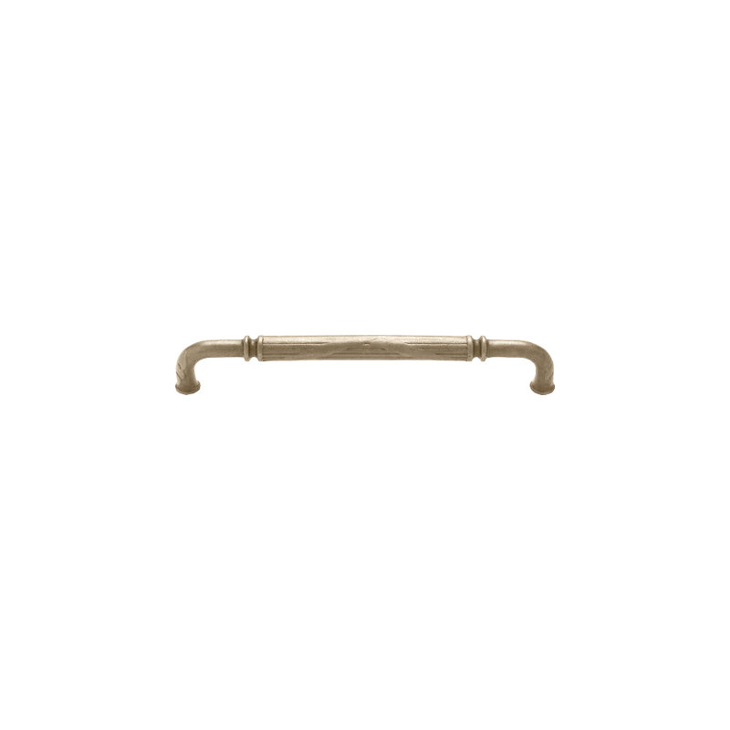 Ribbon And Reed Bar / Handle Pull, White Bronze Light