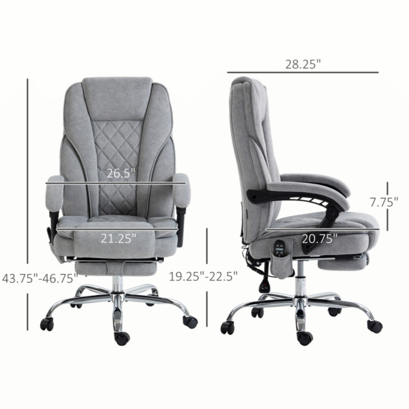Joll Upholstered Heated Massage Chair