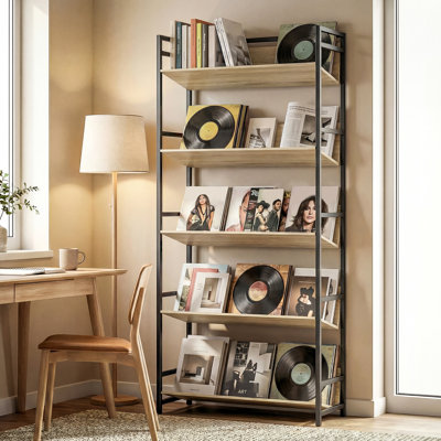 174cm H x 80cm W Steel Bookcase