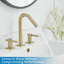 Robinet pour salle de bain à poignée double-107545226