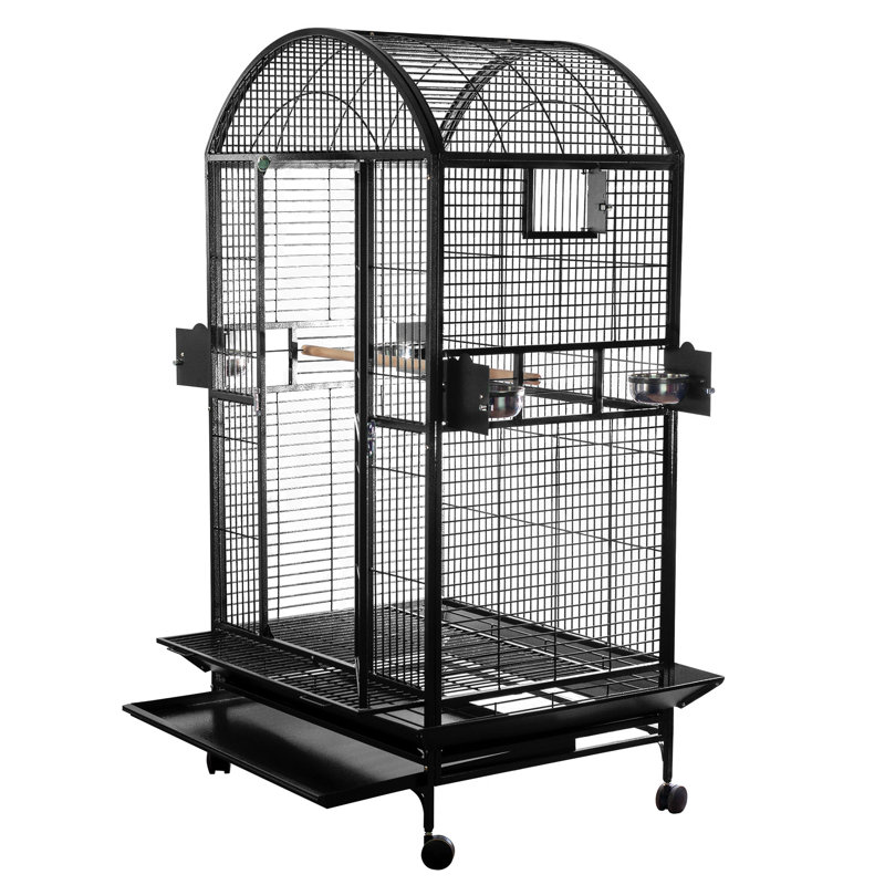 Dome Top Cage - Black, Black