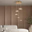 Luminaire suspendu grappe 5 lumières Alyra