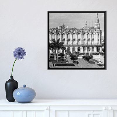 « pendant années 1930-1940s the great theater of havane cuba », reproduction de photo sur toile tendue