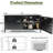 Kousa 42'' Wide 2 - Shelf Storage Cabinet with Cable Management