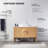 Colmar 48'' Natural Oak Veneer Plywood Bathroom Vanity with Engineered Solid Surface Top-35980527