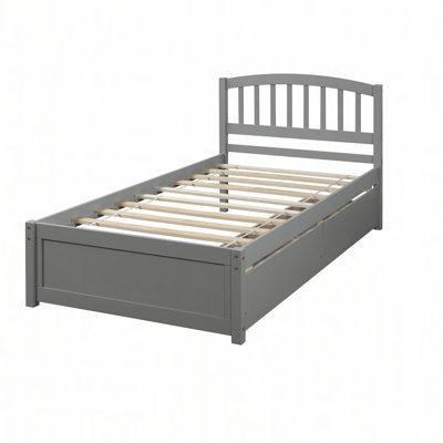 Artra Platform Bed with Headboard