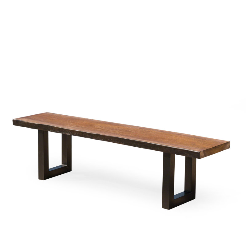 Croghan Metal/Stone/Concrete Outdoor Bench
