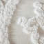Literie en chenille de coton très grand / très grand, 3 pièces, blanc, 2 taies décoratives, fermeture à boutons, attaches de coin, lavable à la machine, housse de couette blanche de style Tranquille, très attrayant-128674652-128674654