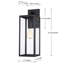 Lanterne murale d'extérieur 1 lumière Tornillo-1338294369-1329445821