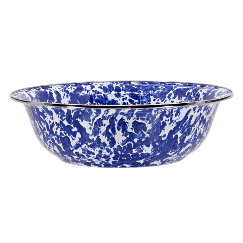 Swirl Serving Basin, Cobalt Swirl, Serving Bowl