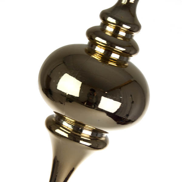 25cm Finial Ornament, Gold